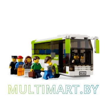 Конструктор Lepin 02023 Общественный транспорт (968 деталей) картинка 5